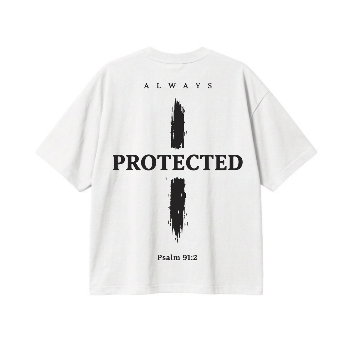 ADYKT Always Protected Tee - White