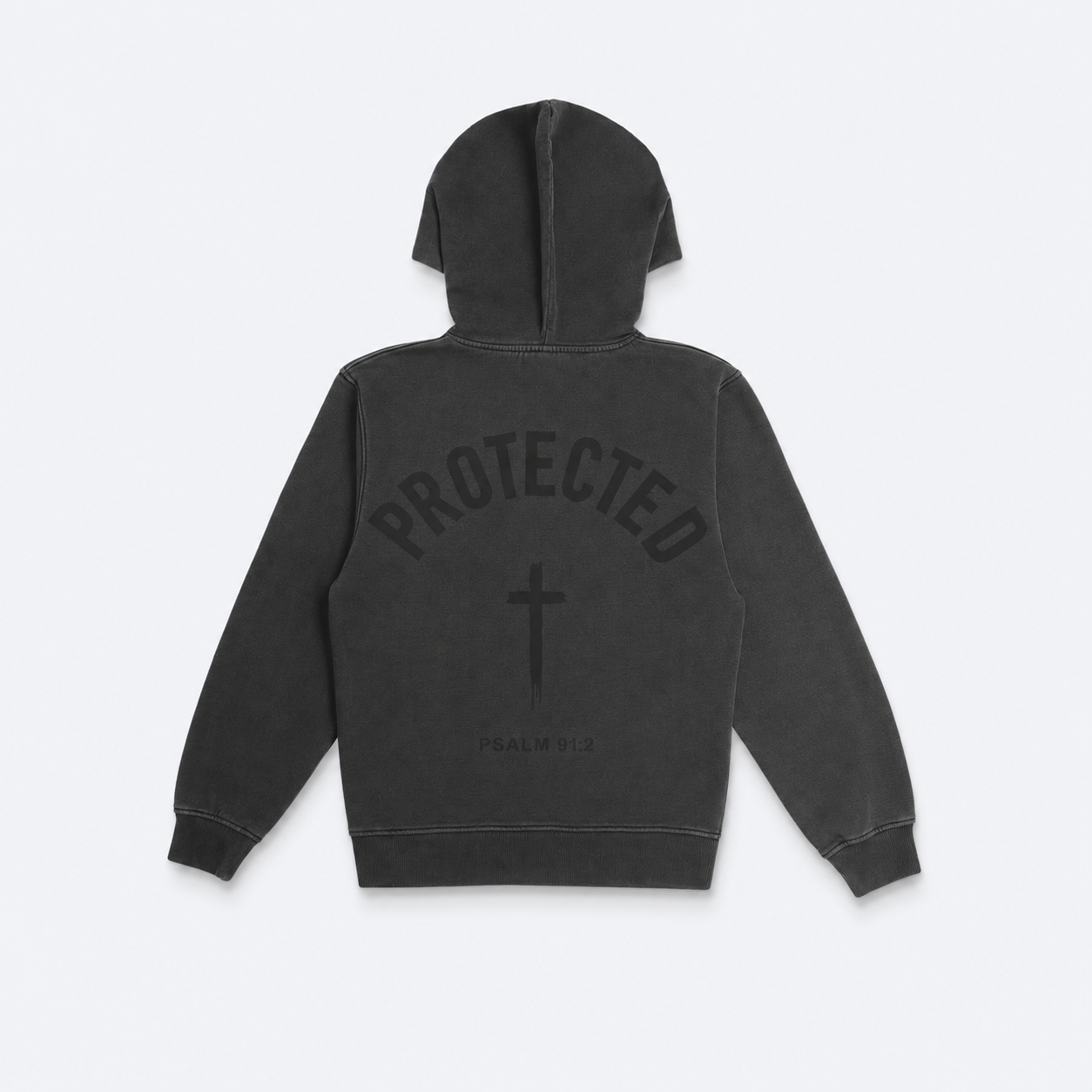 ADYKT Protected Hoodie- Grey Wash