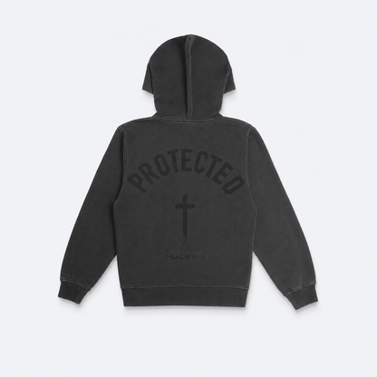 ADYKT Protected Hoodie- Grey Wash
