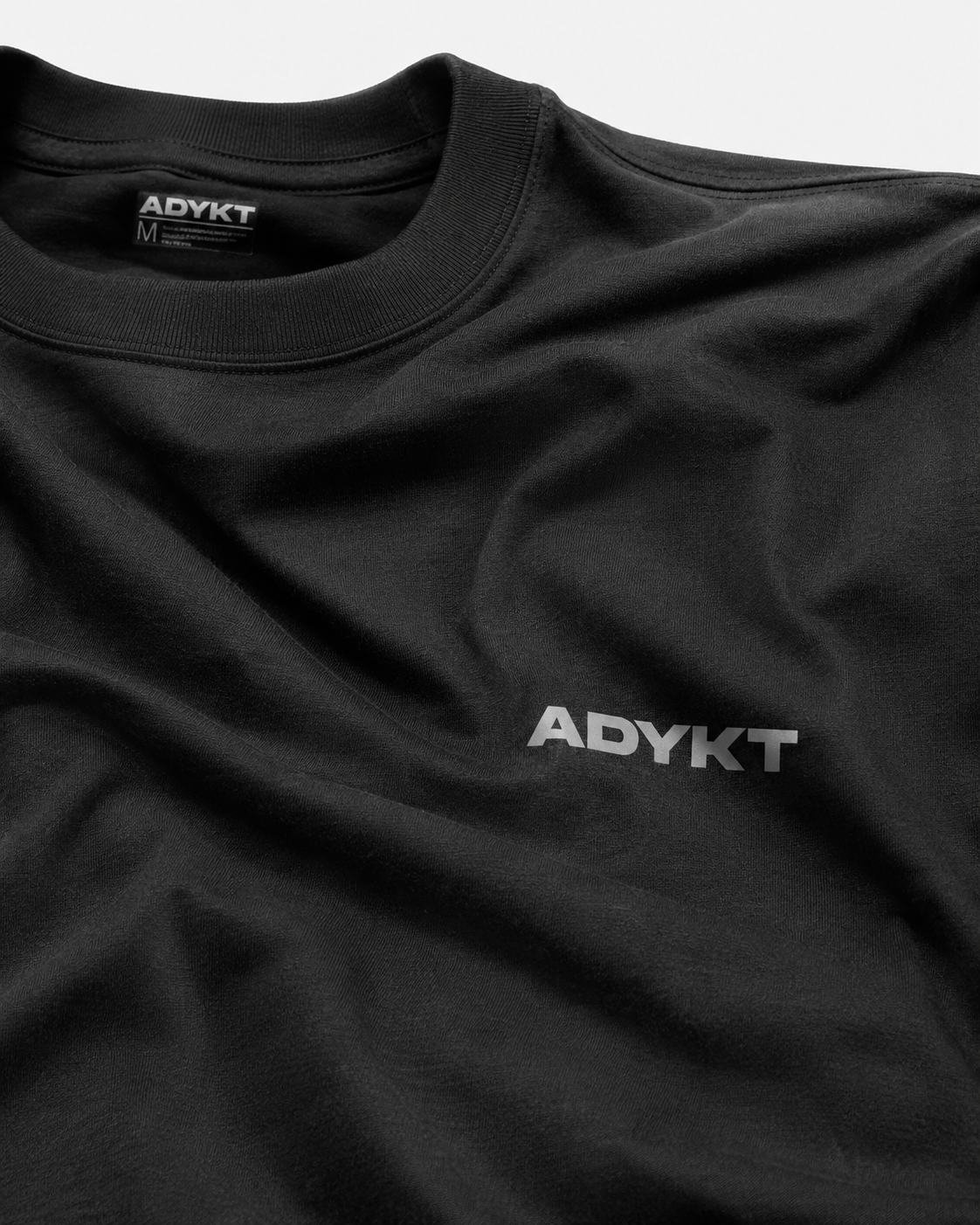 Stay ADYKTED Oversized Tee - Black