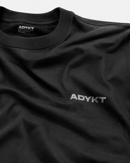 Stay ADYKTED Oversized Tee - Black