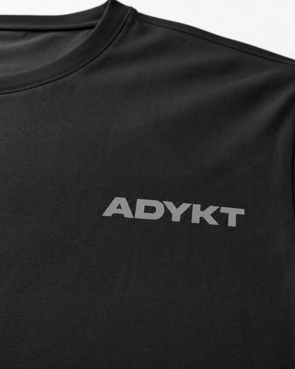 Stay ADYKTED Oversized Tee - Black