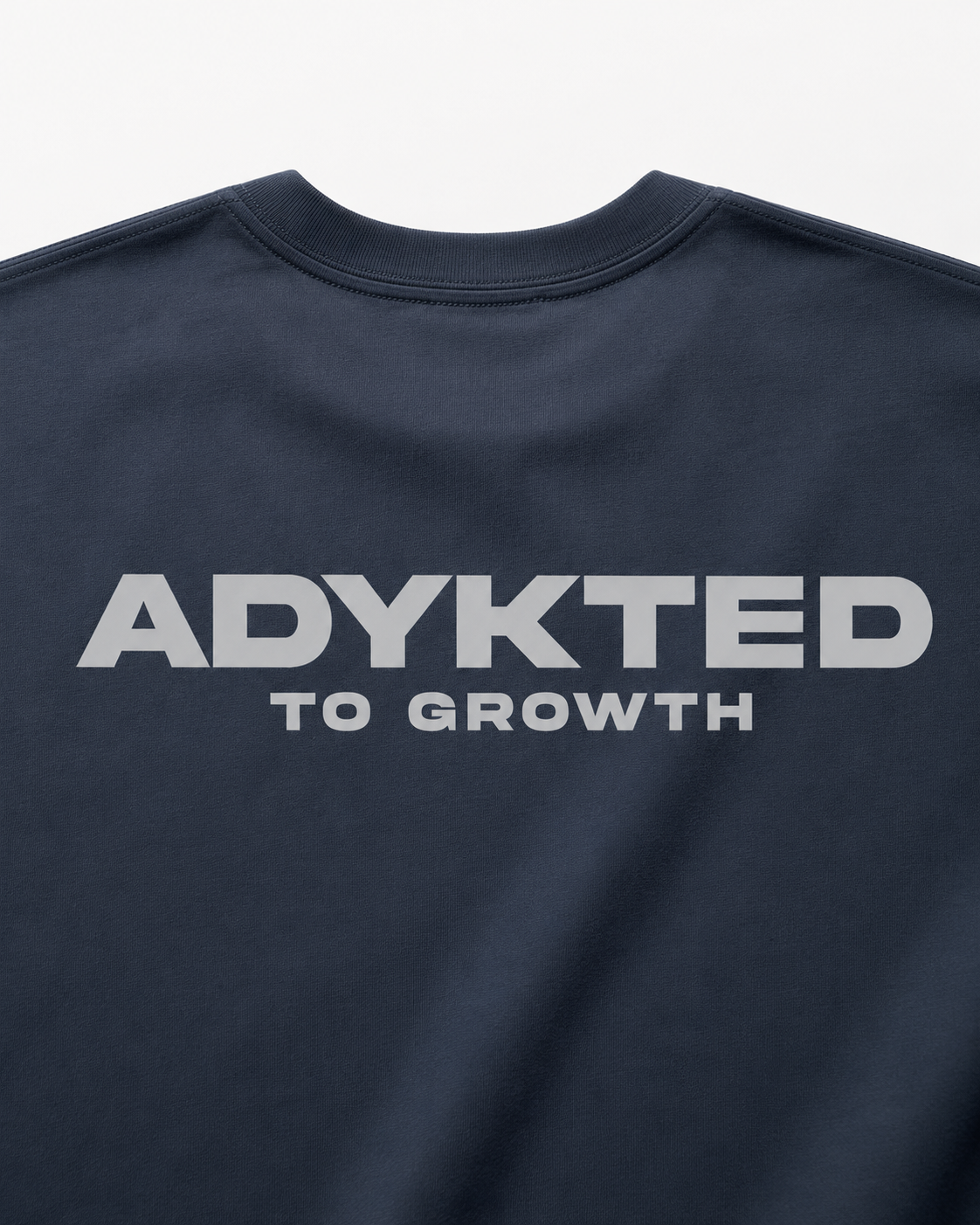 ADYKT To Growth Oversized Tee - Navy