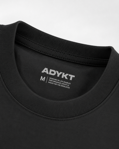 Stay ADYKTED Oversized Tee - Black