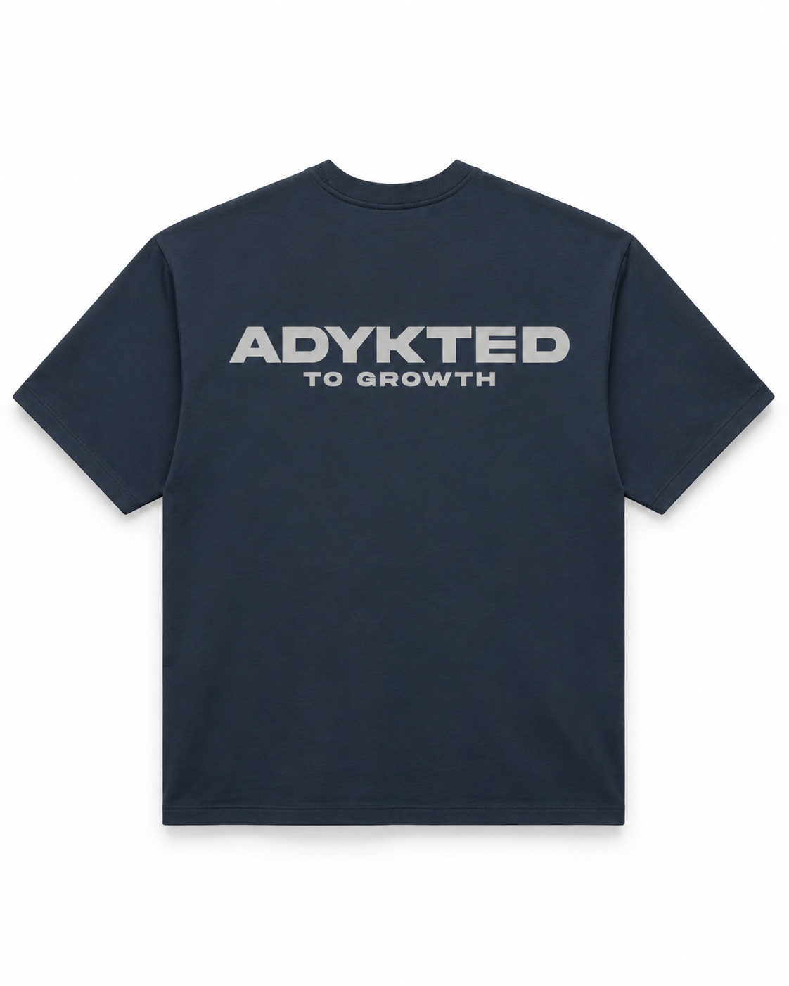 ADYKT To Growth Oversized Tee - Navy